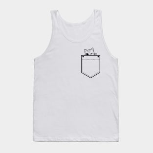 Pocket Kitty Tank Top